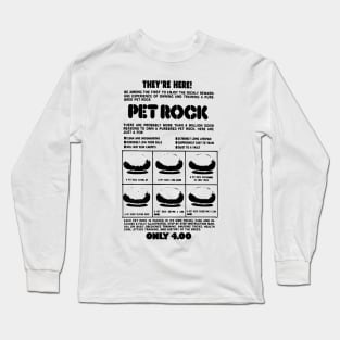 pet rock Long Sleeve T-Shirt